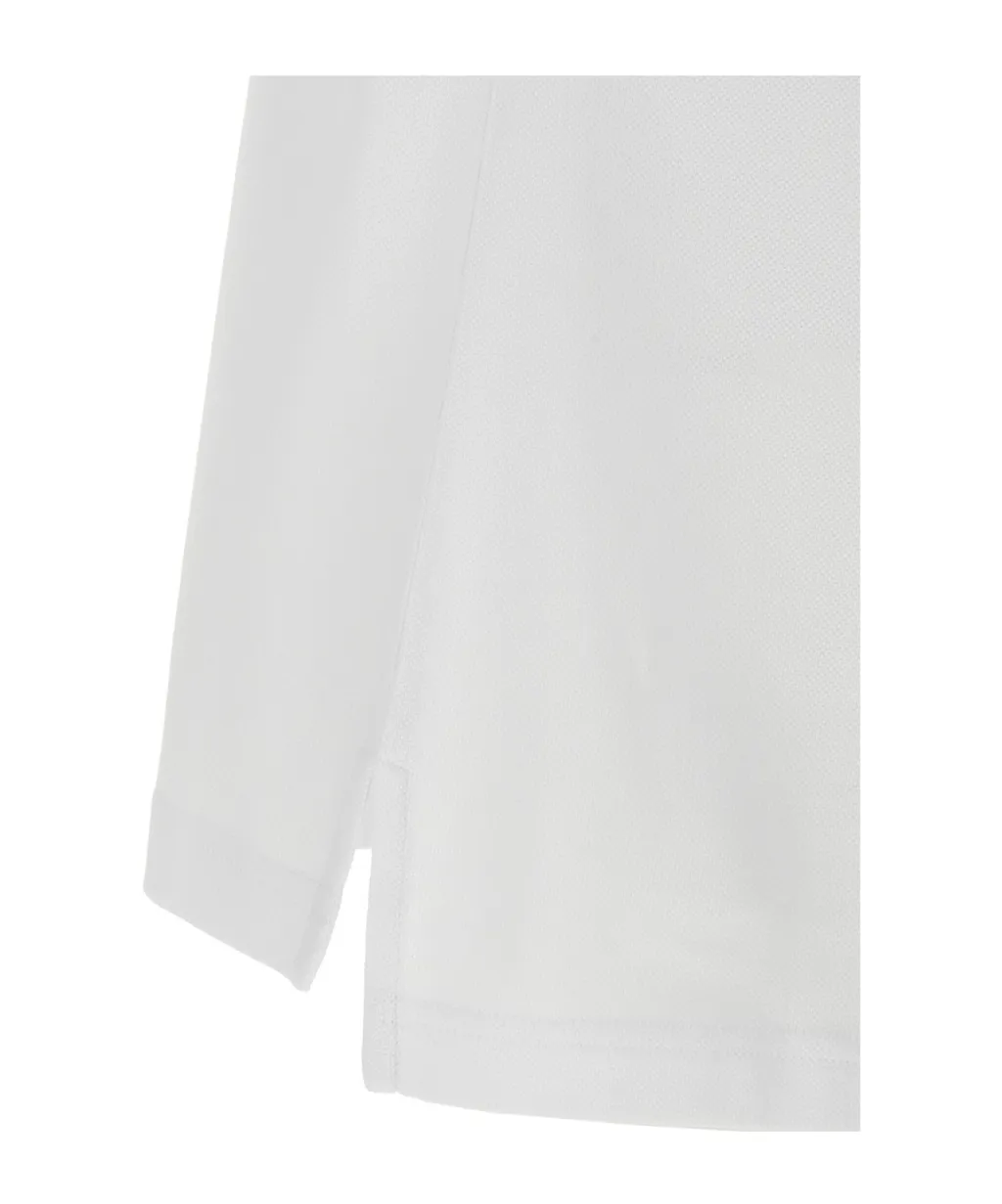 Moschino Logo Printed Press Polo Shirt