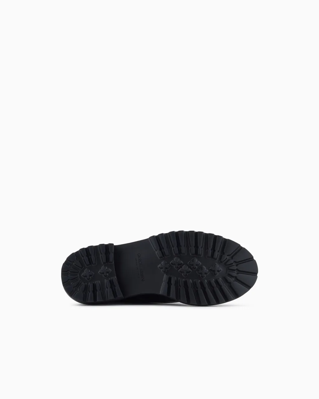 Giorgio Armani Logo Embossed Lace-Up Shoes