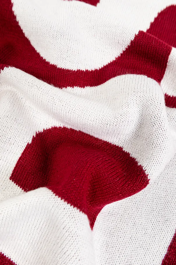 Dsquared2 Logo Intarsia Scarf