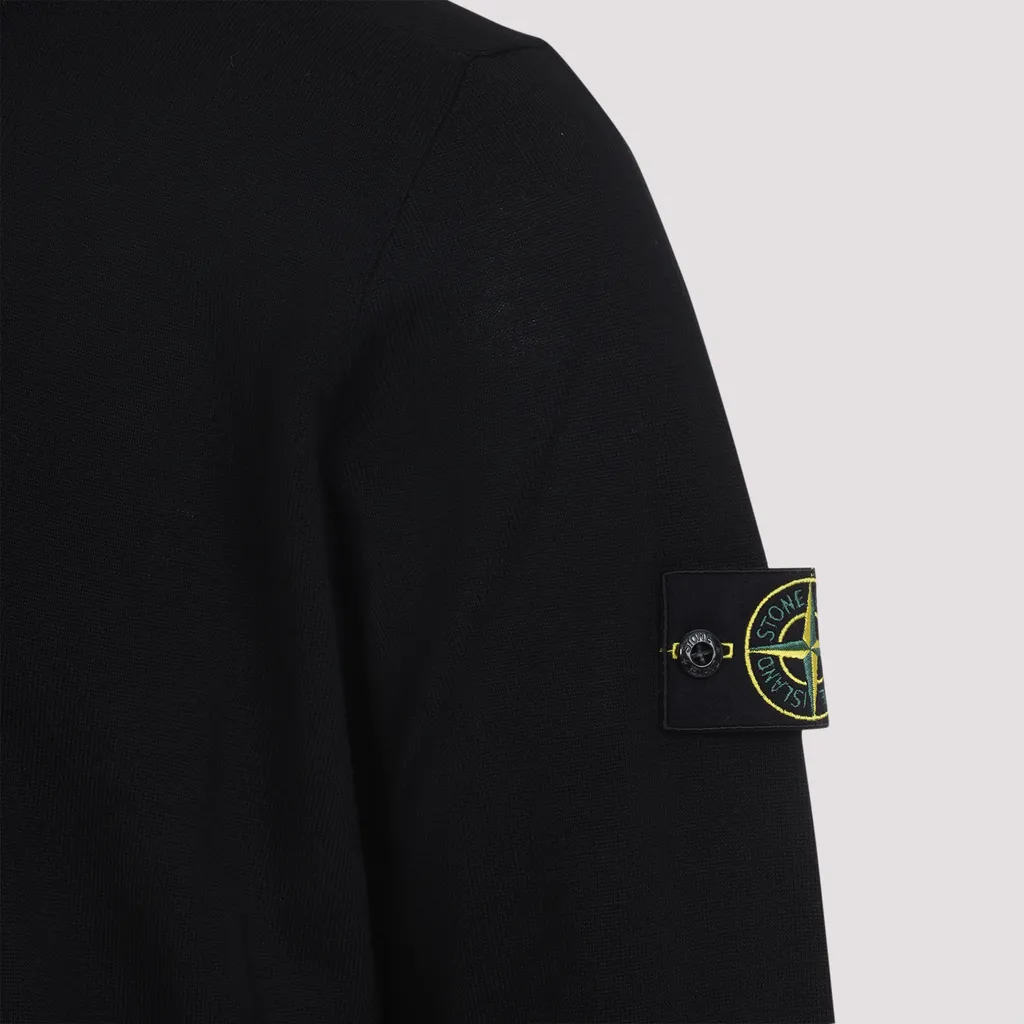 Stone Island Logo Patch Crewneck Sweater