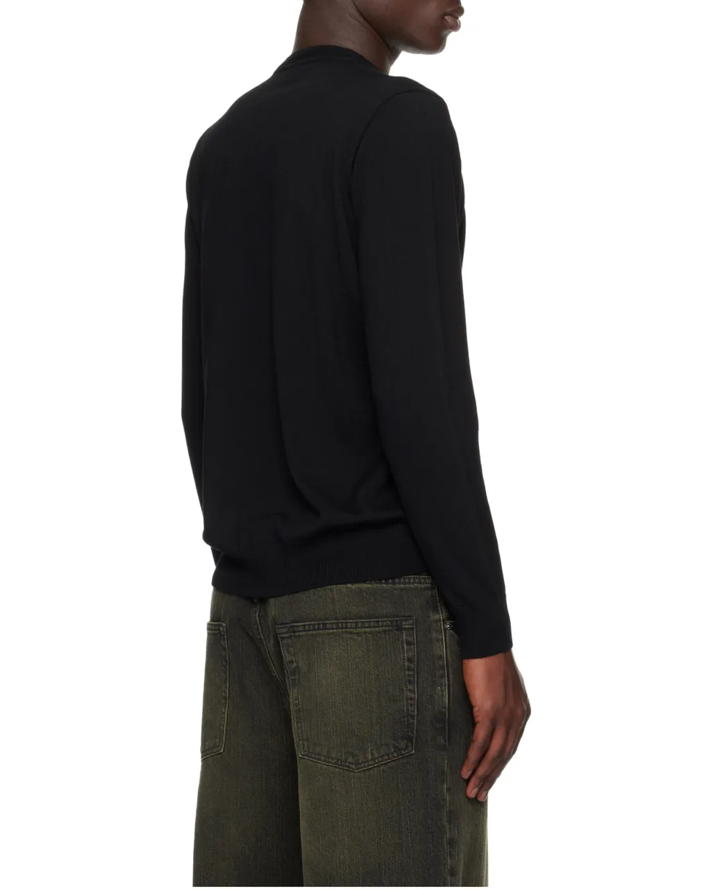 Stone Island Logo Patch Crewneck Sweater
