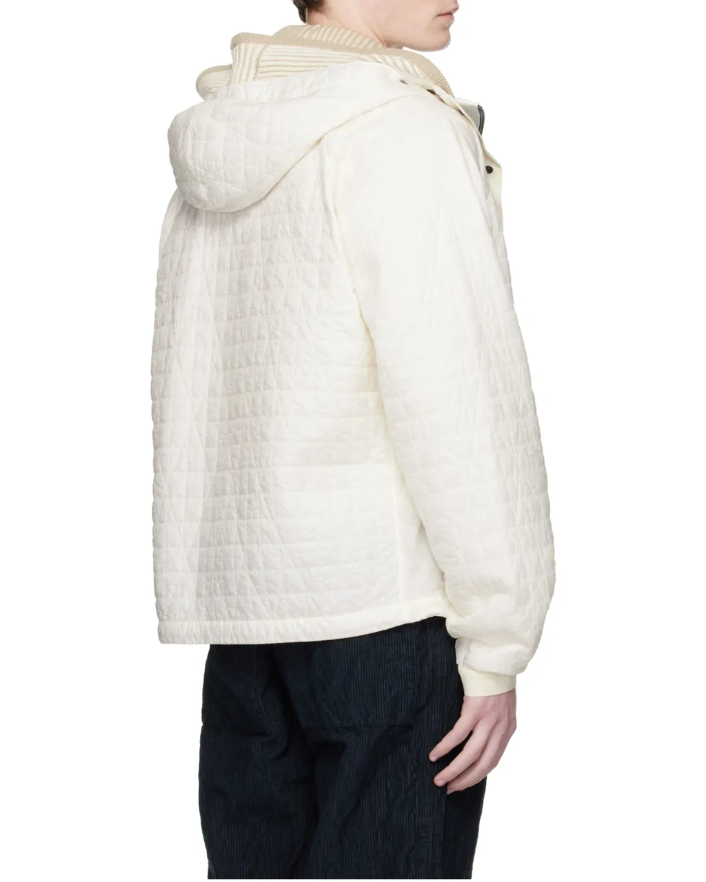 Padded Hooded Jacket With Anti-Drop And Wind Resistance