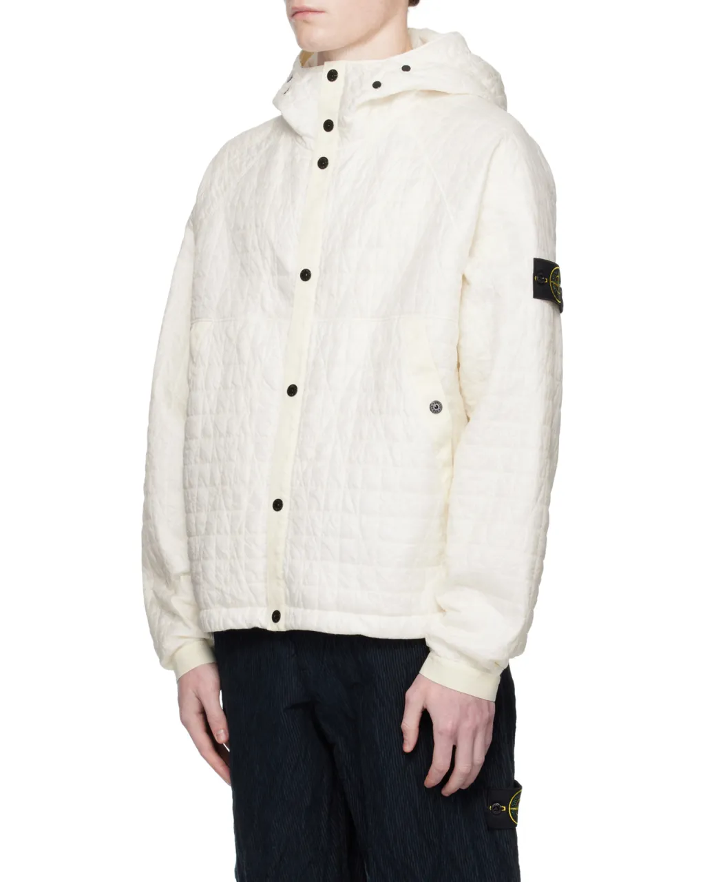 Padded Hooded Jacket With Anti-Drop And Wind Resistance