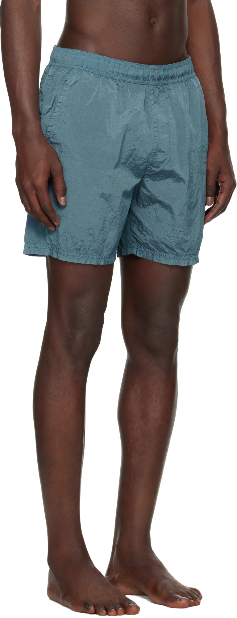 Stone Island Logo Patch Swim Shorts