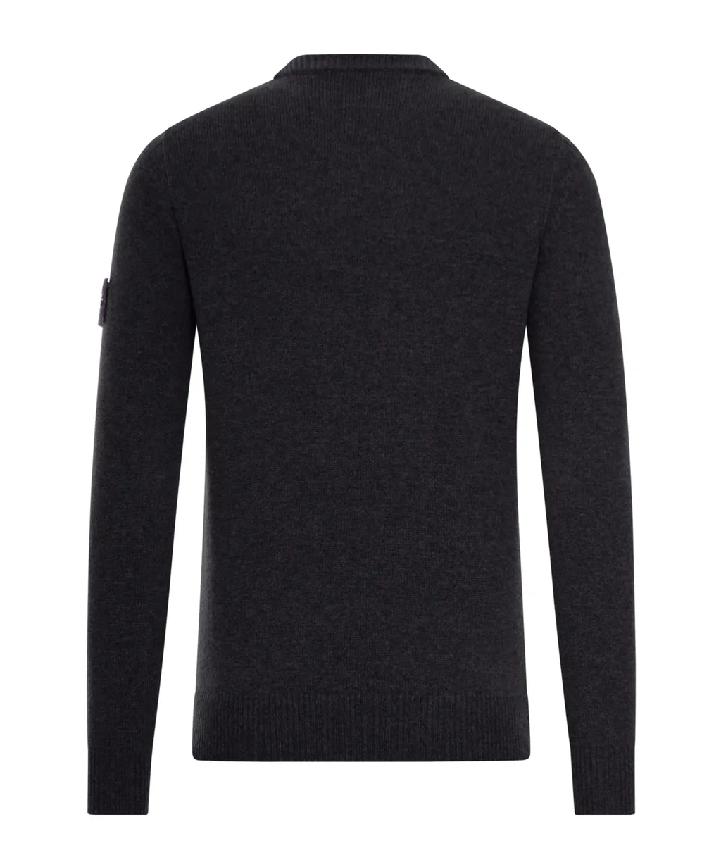 Stone Island Logo Patch Crewneck Jumper