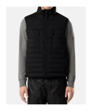 Stone Island Logo Patch High Neck Padded Gilet