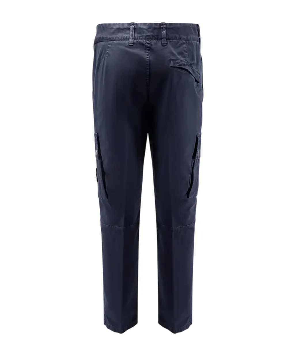 Stone Island Logo Patch Cargo Trousers