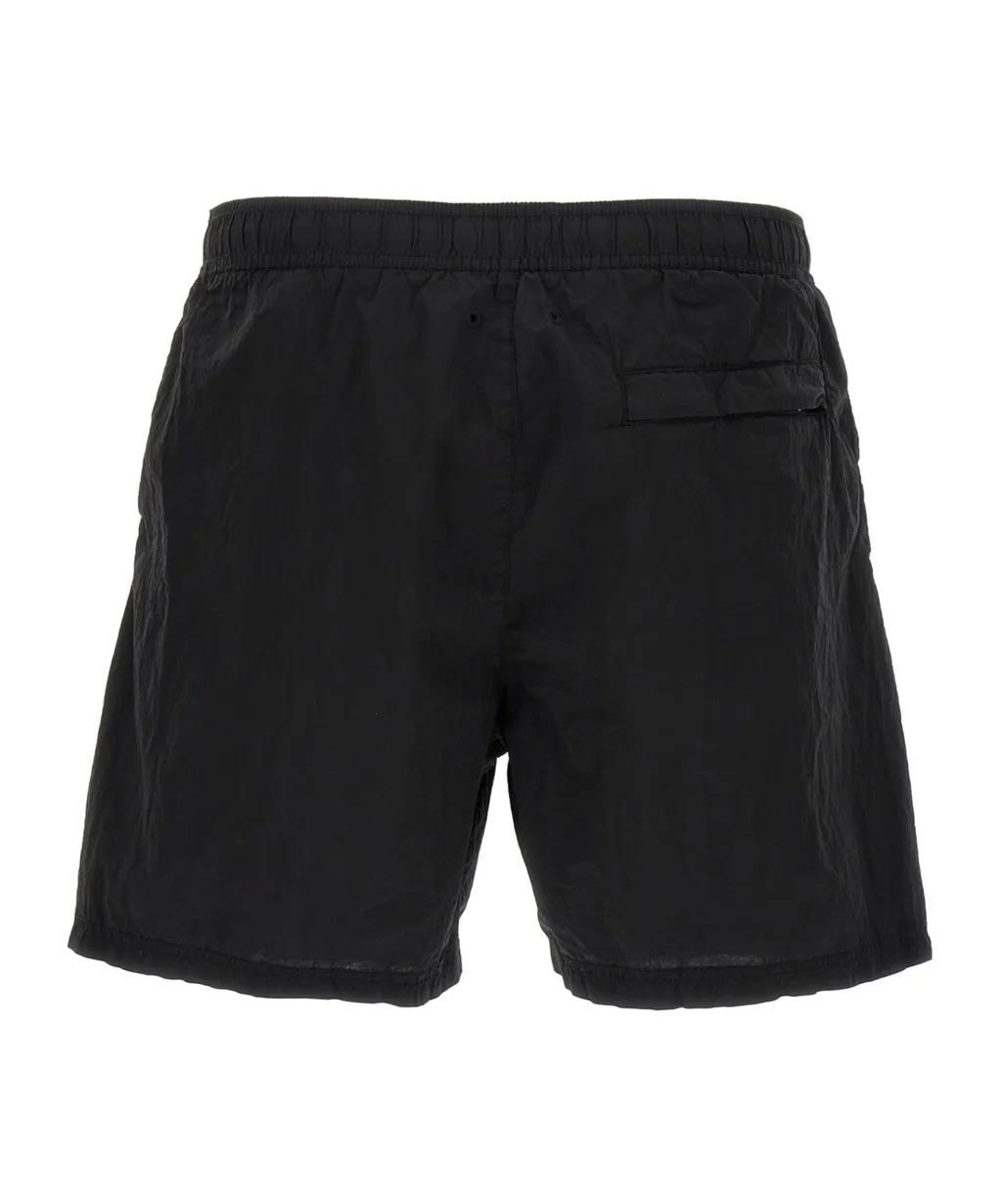 Stone Island Logo Patch Swim Shorts