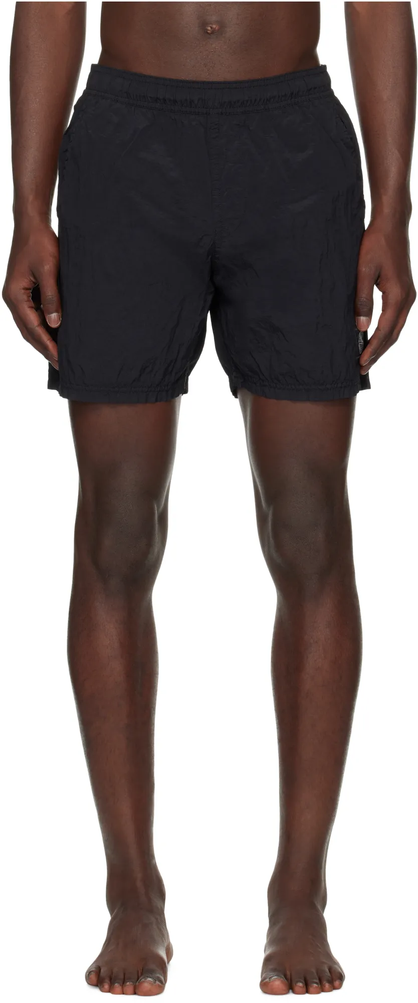 Stone Island Logo Patch Swim Shorts