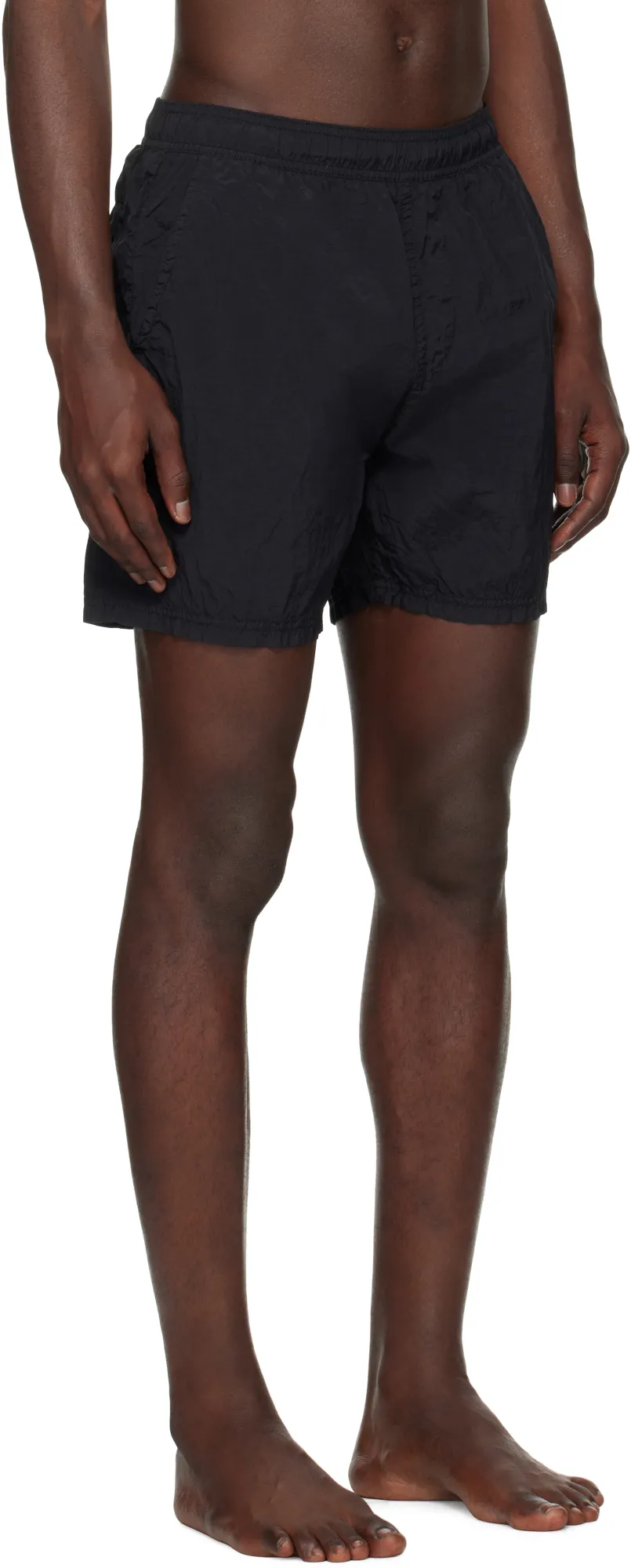 Stone Island Logo Patch Swim Shorts