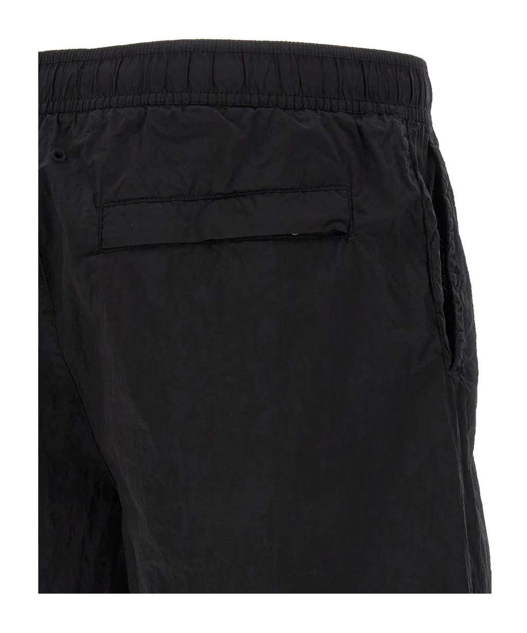 Stone Island Logo Patch Swim Shorts
