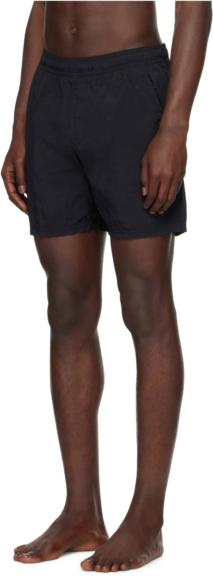 Stone Island Logo Patch Swim Shorts