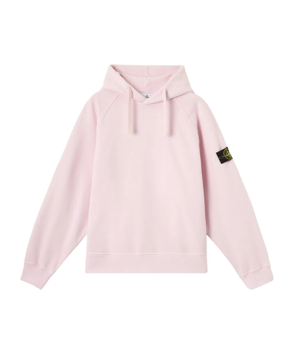 Logo-Patch Hooded Sweater