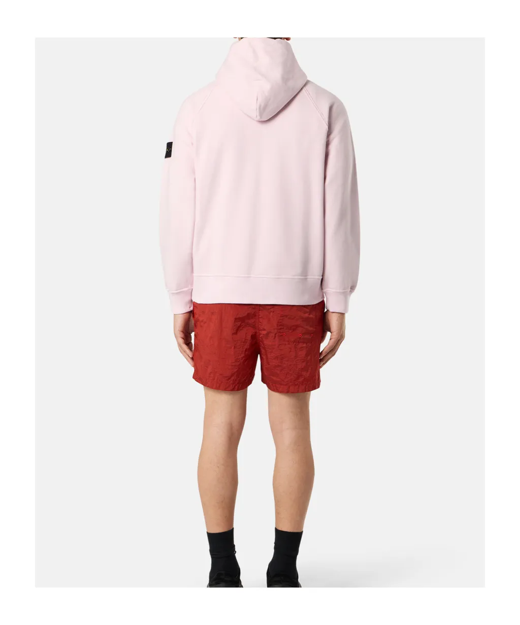 Logo-Patch Hooded Sweater