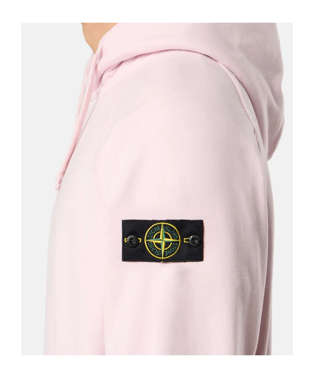 Logo-Patch Hooded Sweater