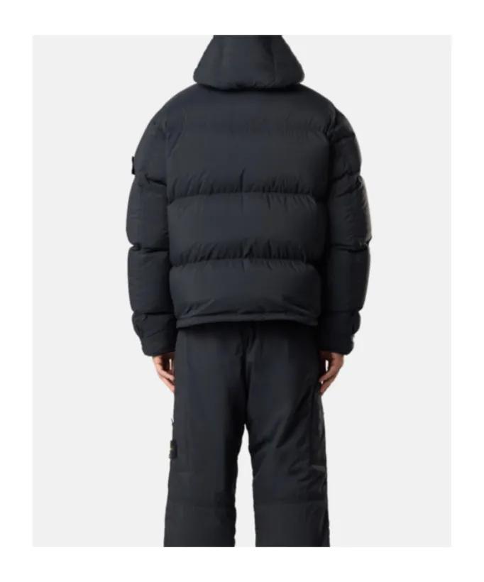 Stone Island Drawstring Hooded Puffer Jacket