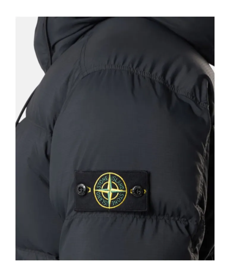 Stone Island Drawstring Hooded Puffer Jacket