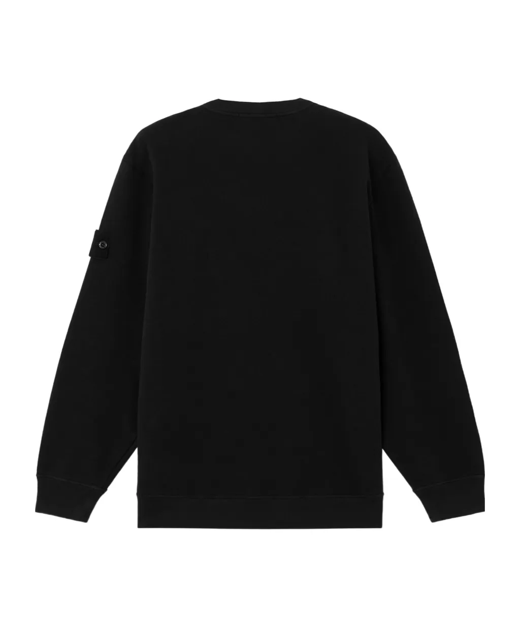 Stone Island Logo Patch Crewneck Sweatshirt