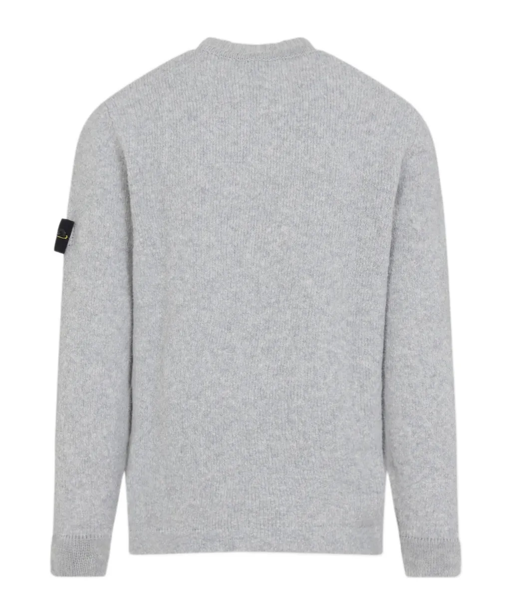 Stone Island Logo Patch Knitted Jumper