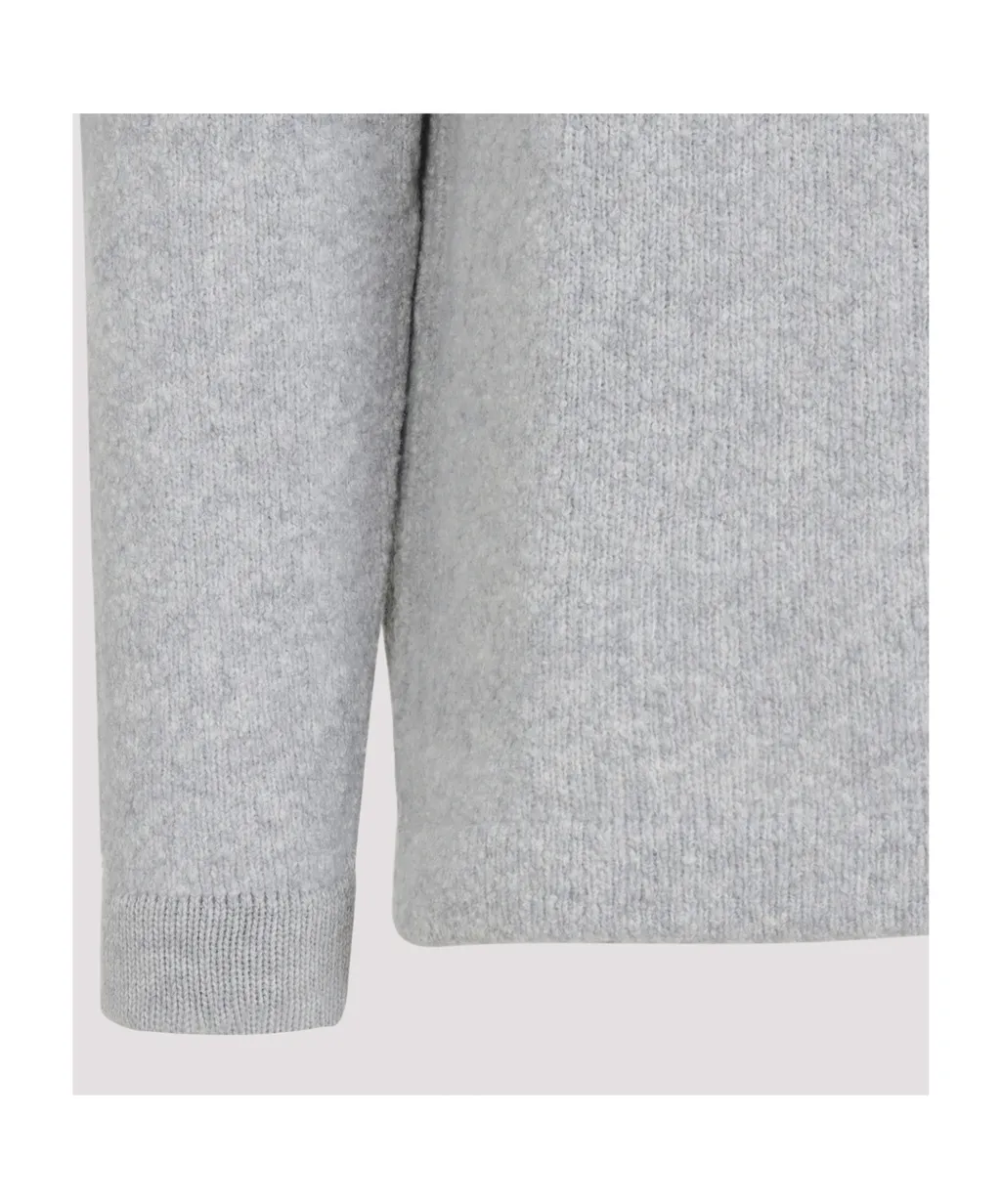 Stone Island Logo Patch Knitted Jumper