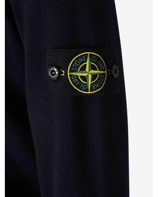 Stone Island Logo Patch Crewneck Jumper