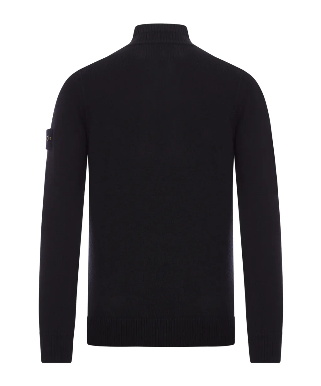 Stone Island Knit Half Zip Jumper