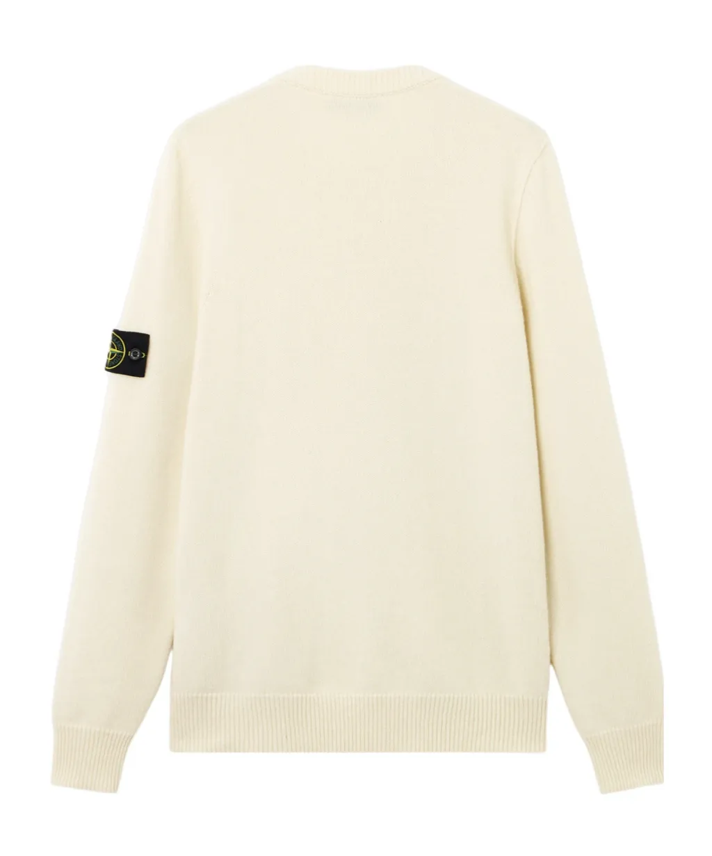 Stone Island Logo Patch Crewneck Jumper