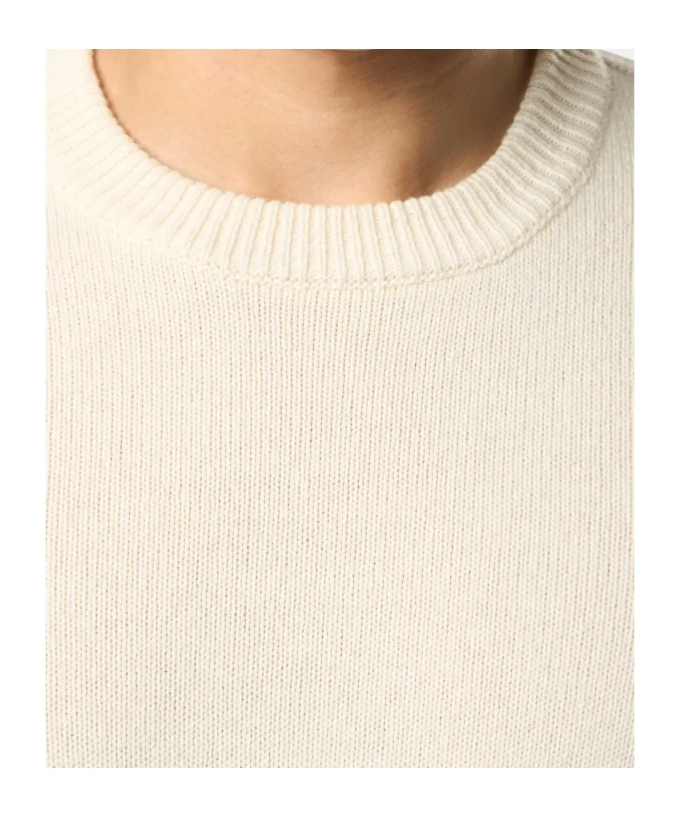 Stone Island Logo Patch Crewneck Jumper