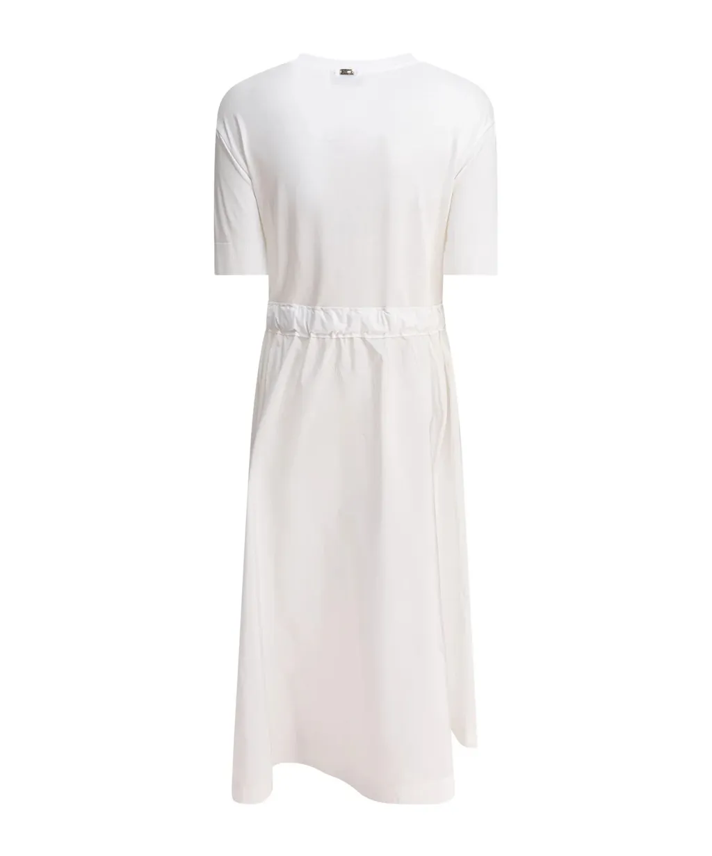 Herno Drawstring Waist Midi Dress