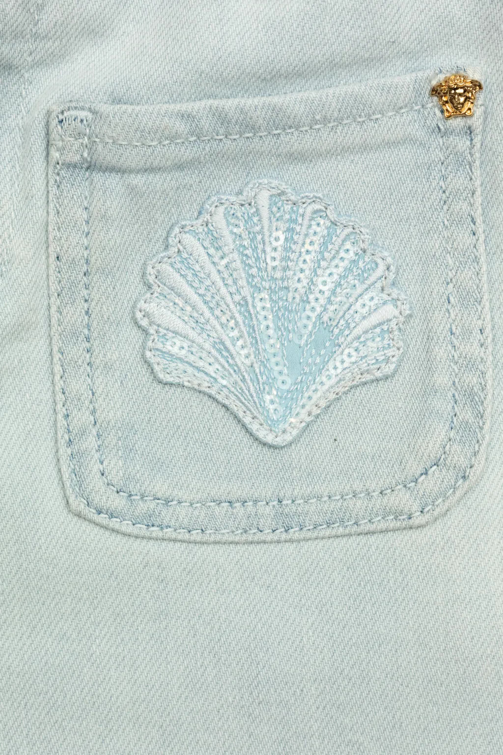 Versace Kids Flared Leg Jeans