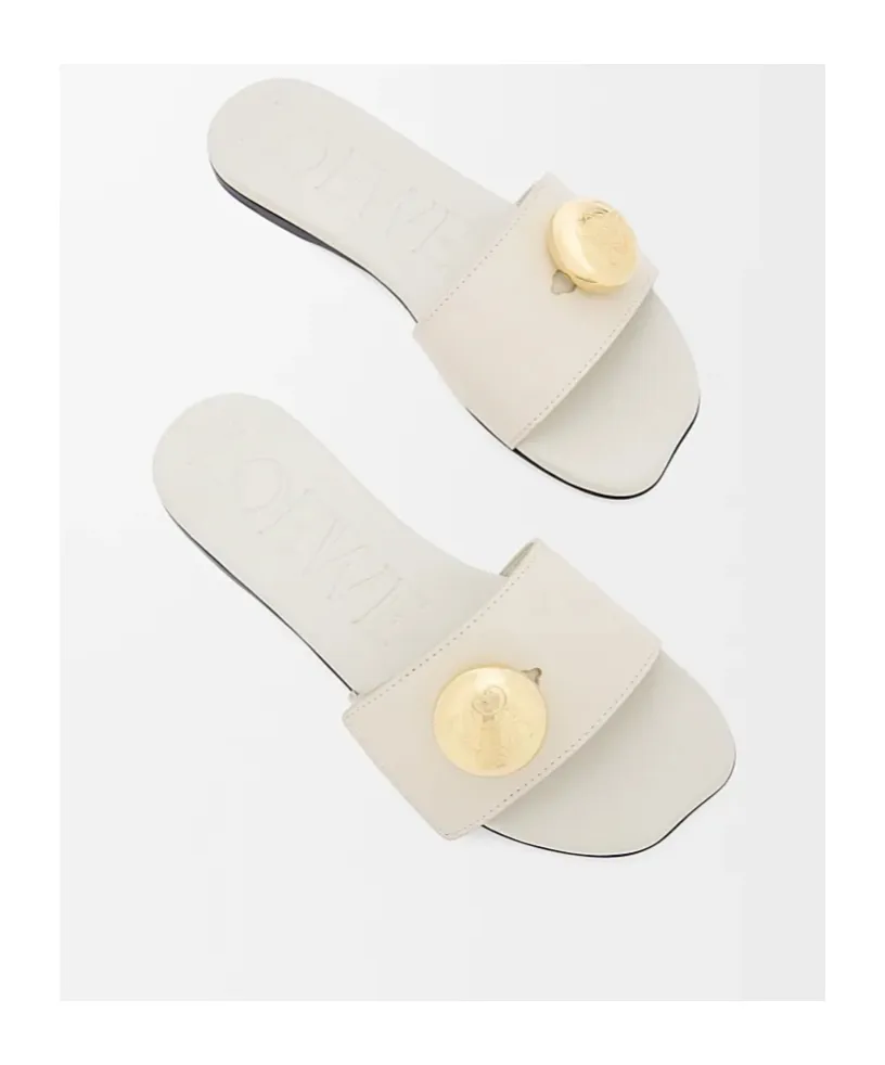 Loewe Logo Plaque Slides