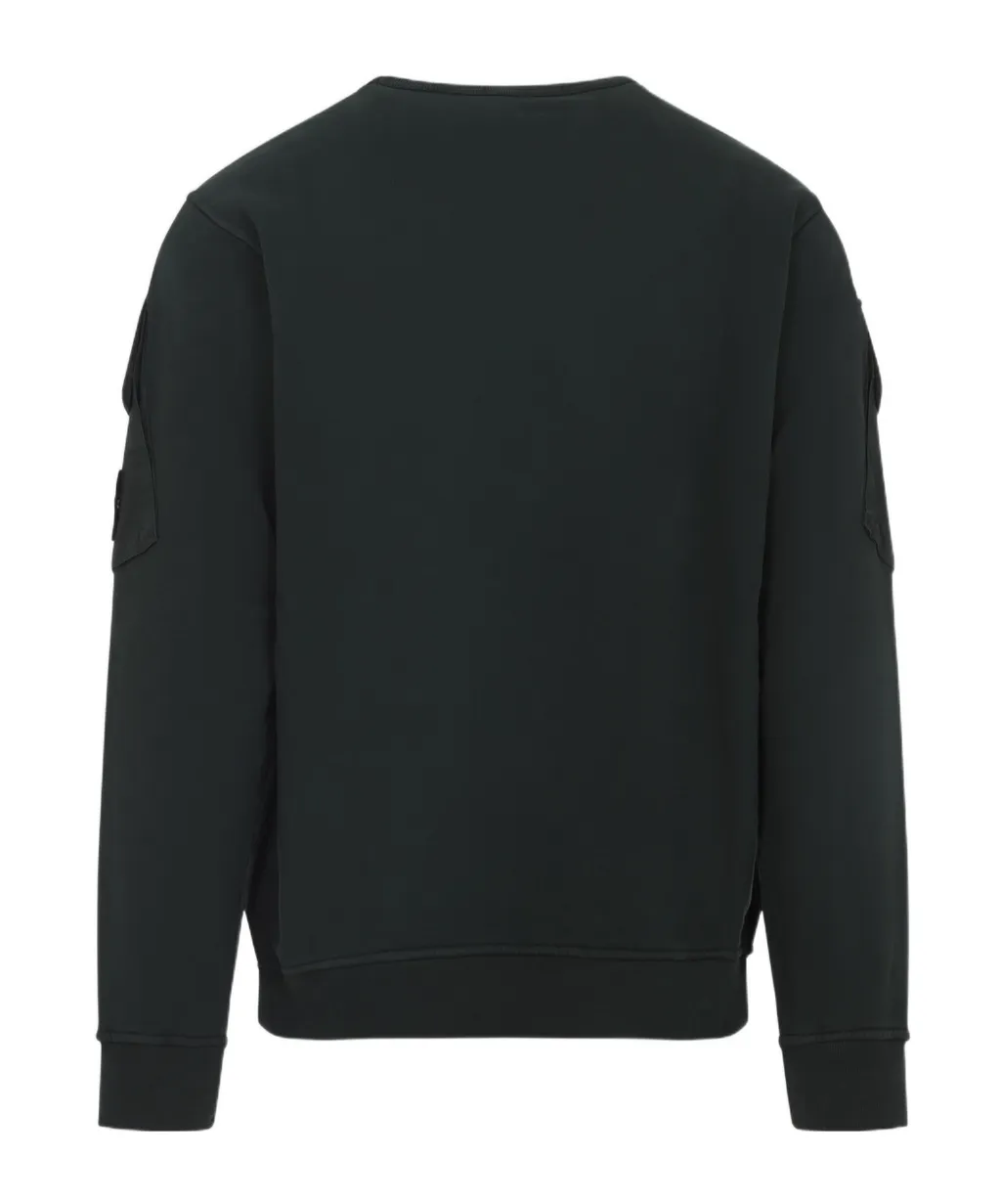Stone Island Logo Patch Crewneck Sweatshirt