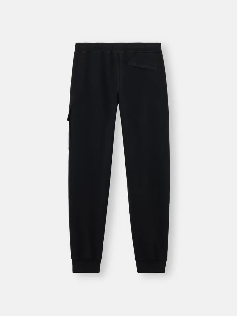 Stone Island Logo Patch Tapered Leg Pants