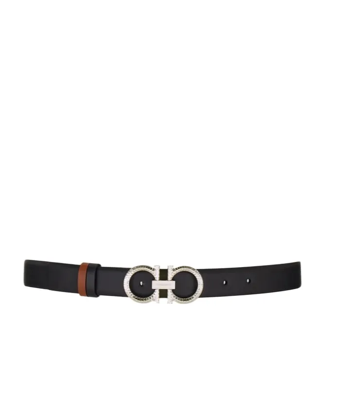 Ferragamo Gancini Reversible Buckle Belt