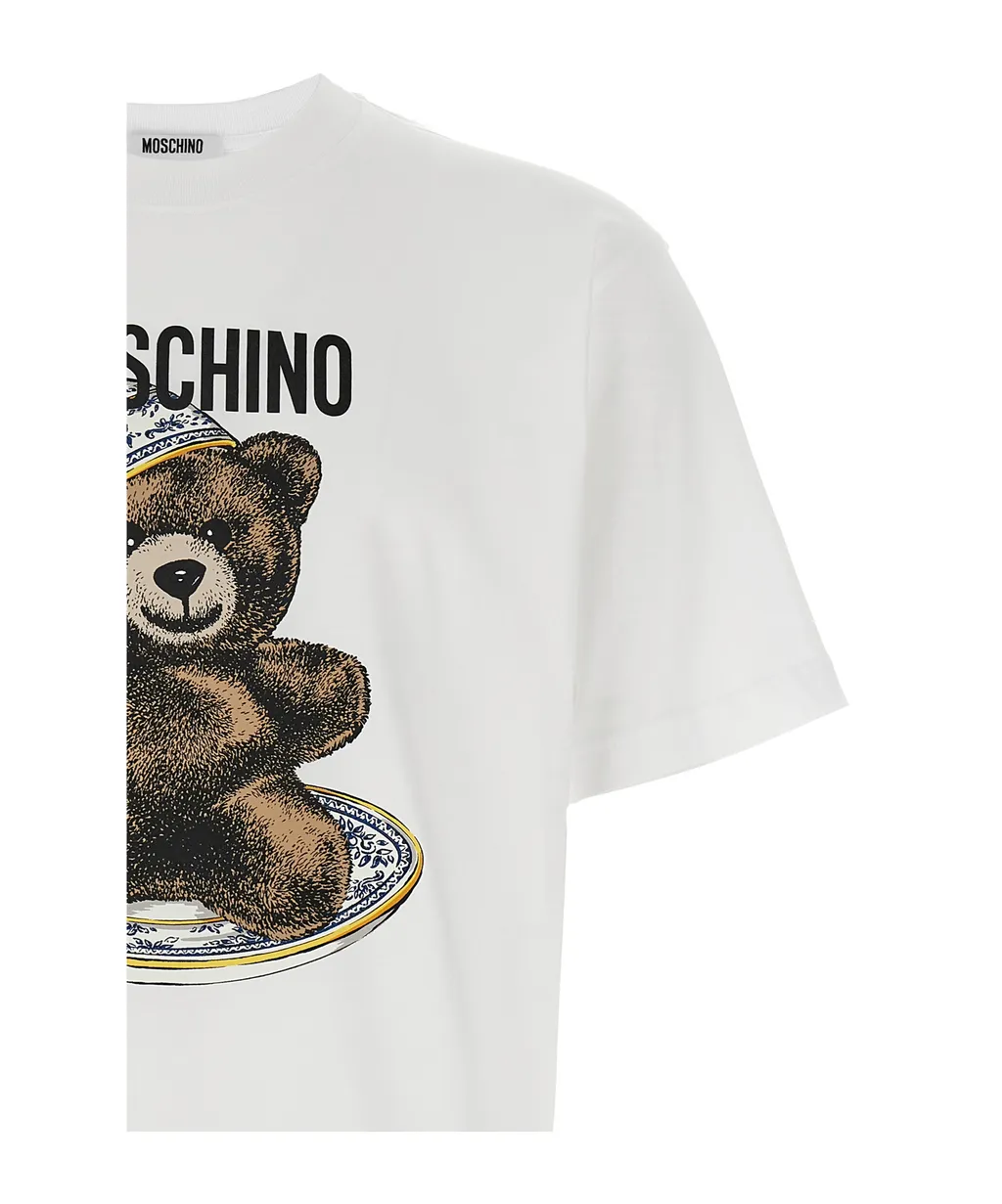 Moschino Teddy Printed Crewneck T-Shirt