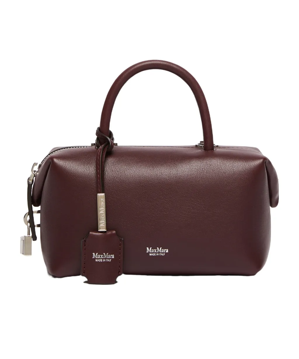 Max Mara Holdalls Logo Stamp Small Tote Bag
