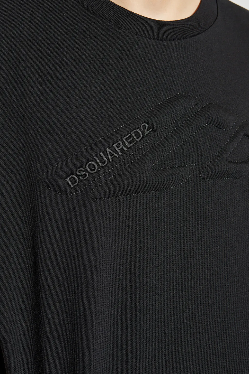 Dsquared2 Icon Patch Logo Embroidered T-Shirt