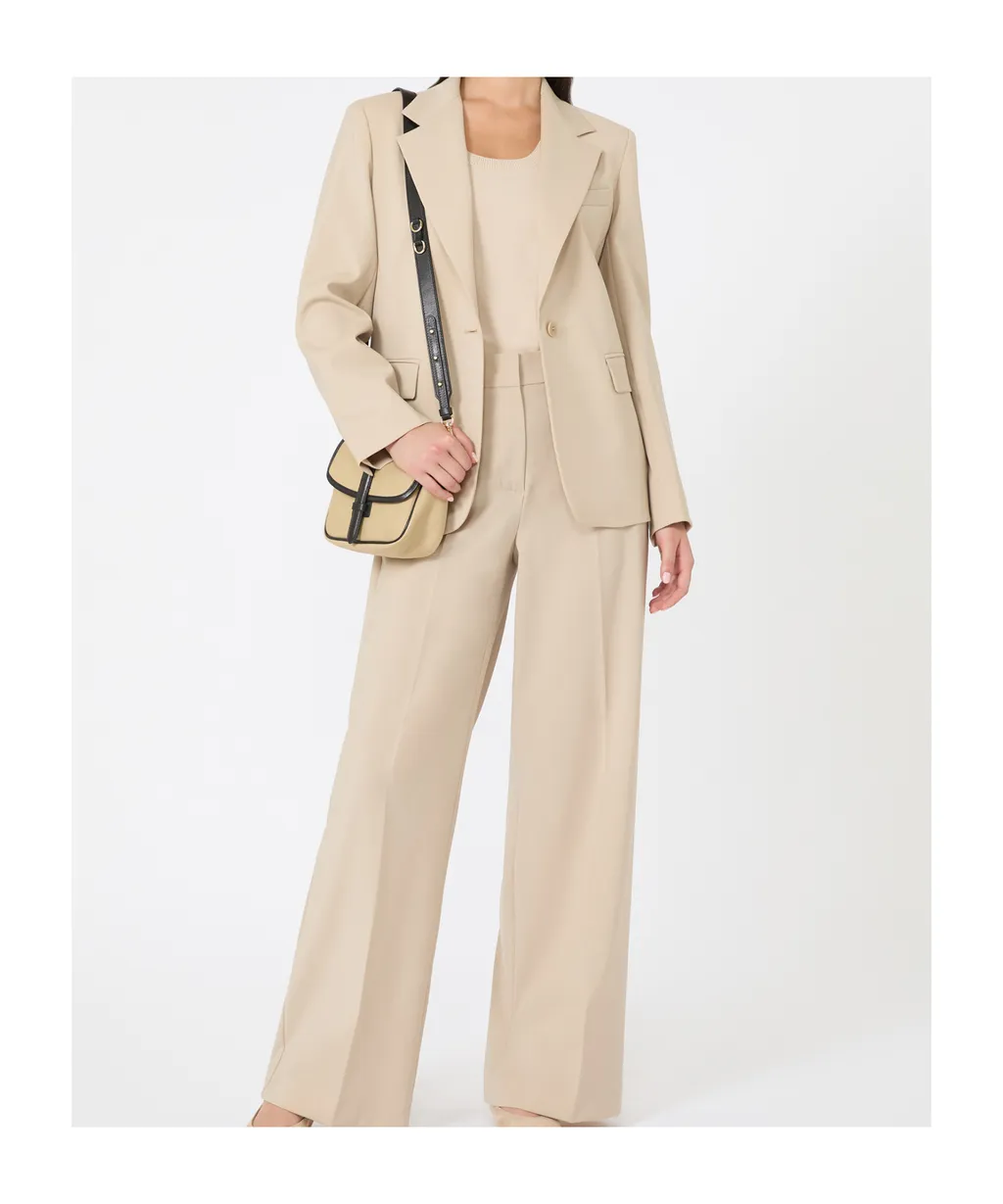 Weekend Max Mara Lamine Single-Breasted Tailored Blazer