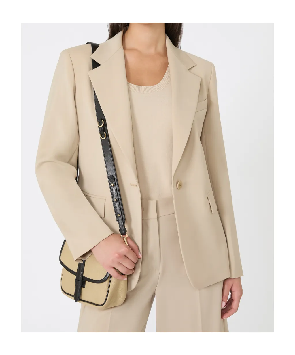 Weekend Max Mara Lamine Single-Breasted Tailored Blazer