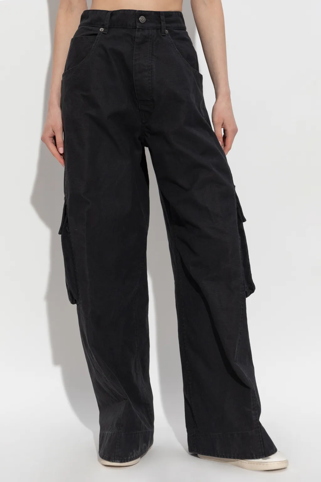 Dsquared2 Wide-Leg Buttoned Cargo Trousers
