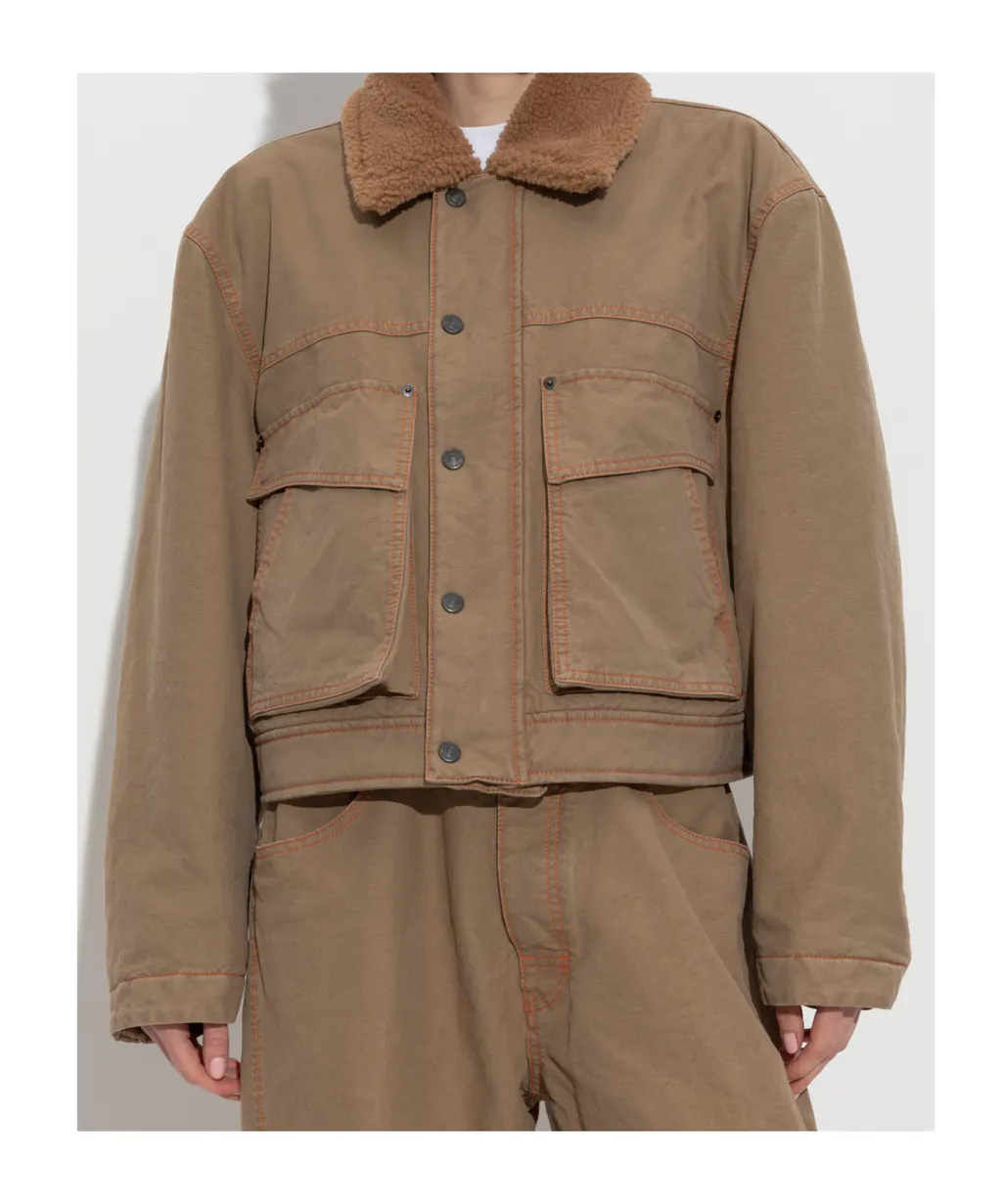 Dsquared2 Buttoned Cropped Jacket