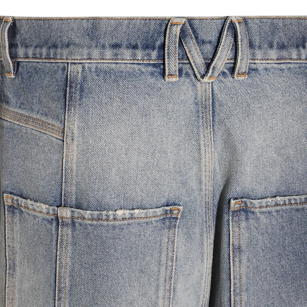 Moschino Panelled Distressed Jeans