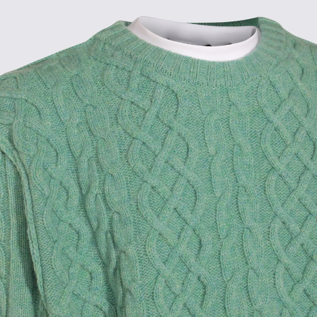 Moschino Shetland Braided Pullover