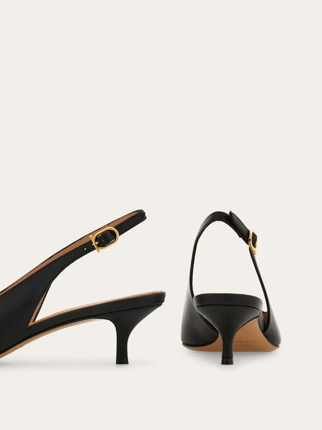 Maxi Gancini Slingback Pump