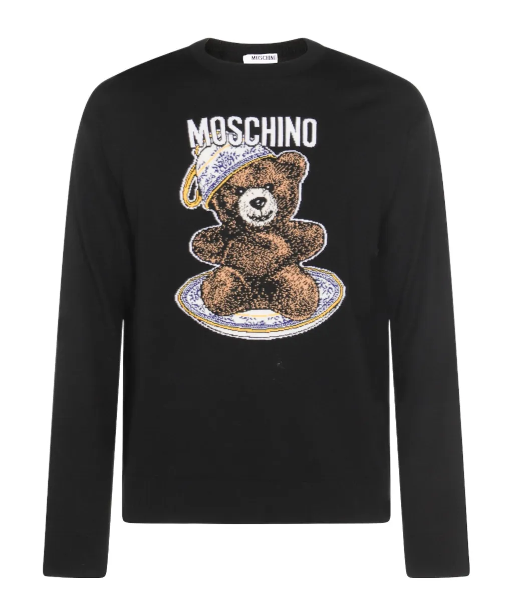 Moschino Teddy Bear Knitted Jumper