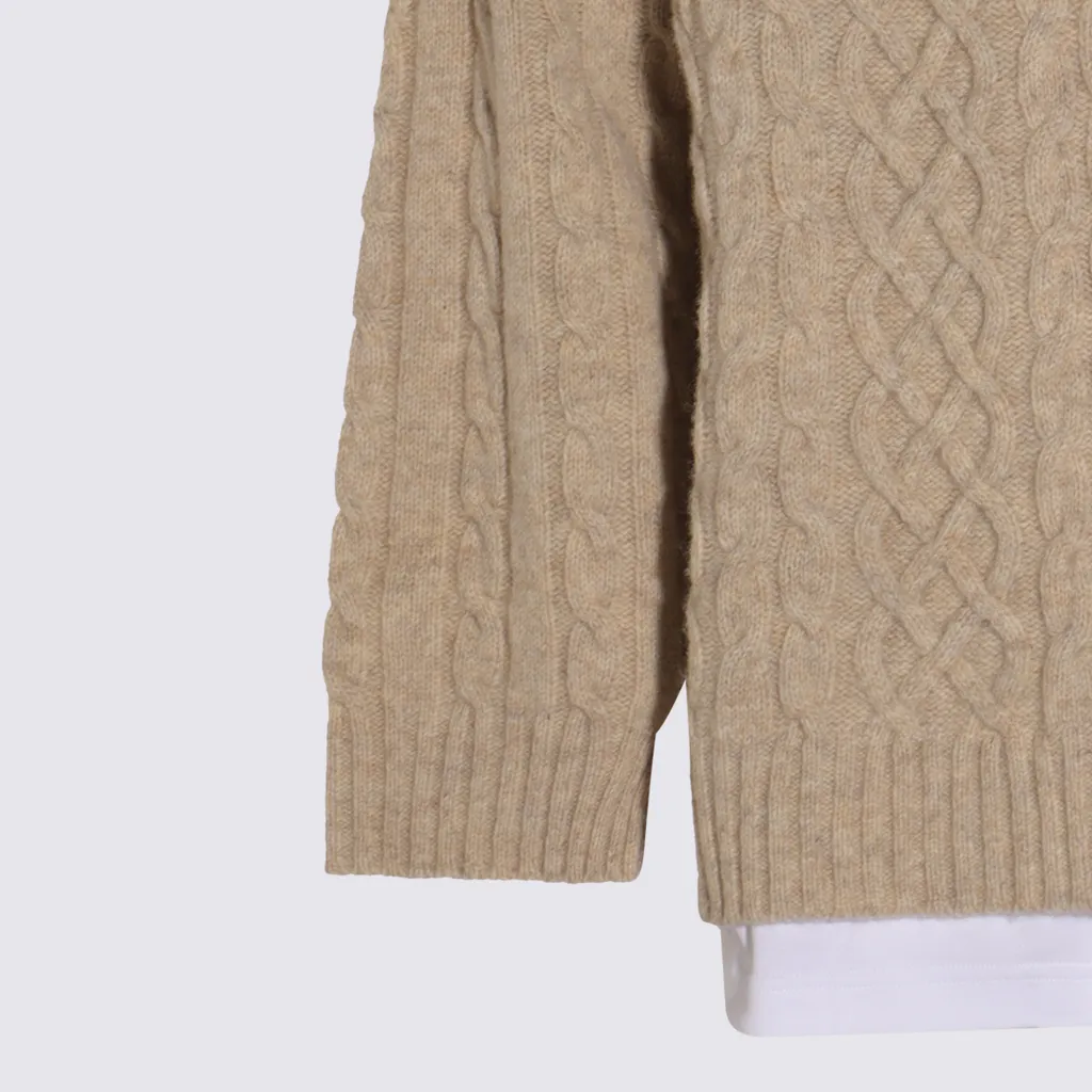 Moschino Shetland Braided Pullover