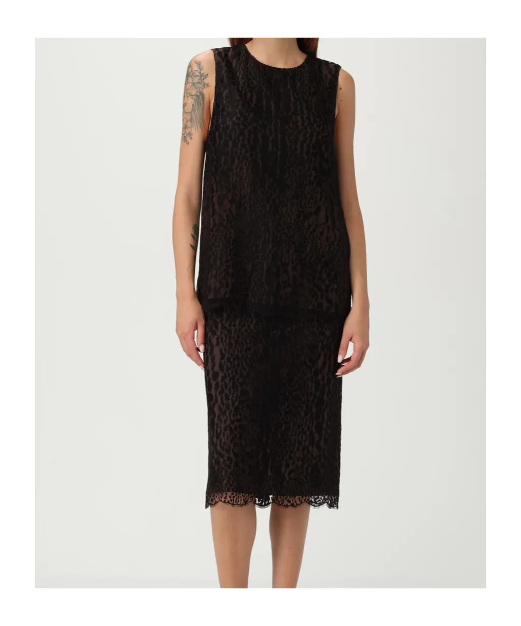 Tom Ford Tulle Sleeveless Top