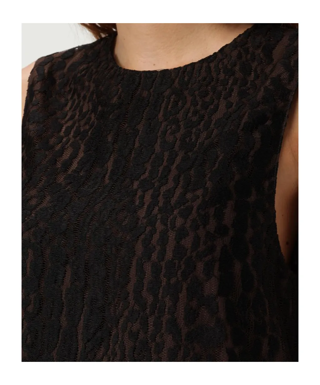 Tom Ford Tulle Sleeveless Top