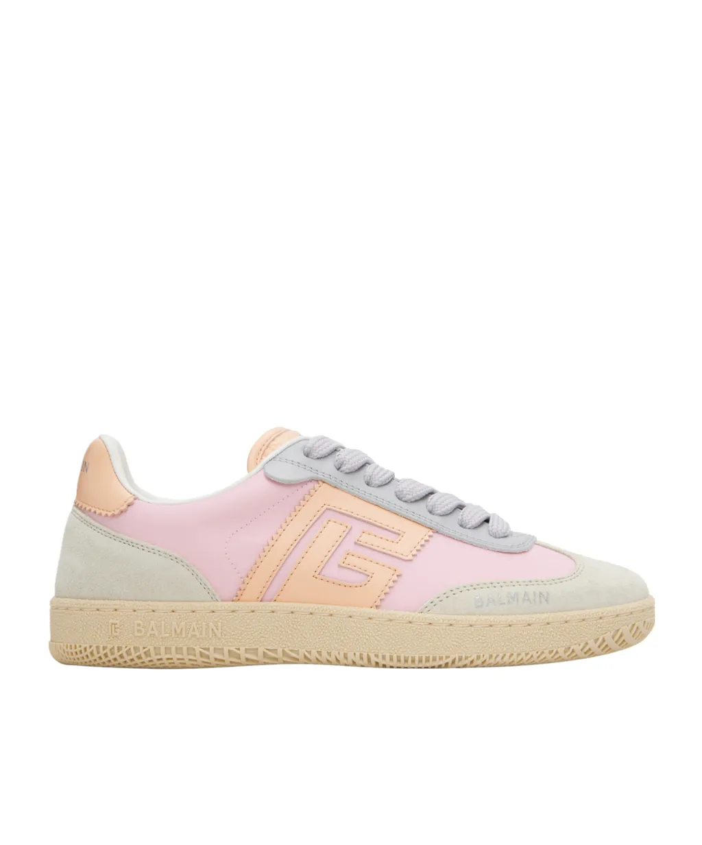 Swan Sneakers - Balmain - Leather - Multicolor