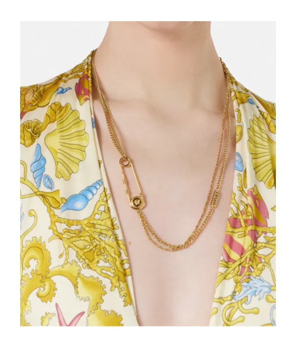 Logo-Engraved Necklace